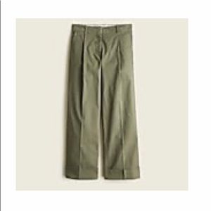 JCrew wide-leg chino. New with tags. Size 4